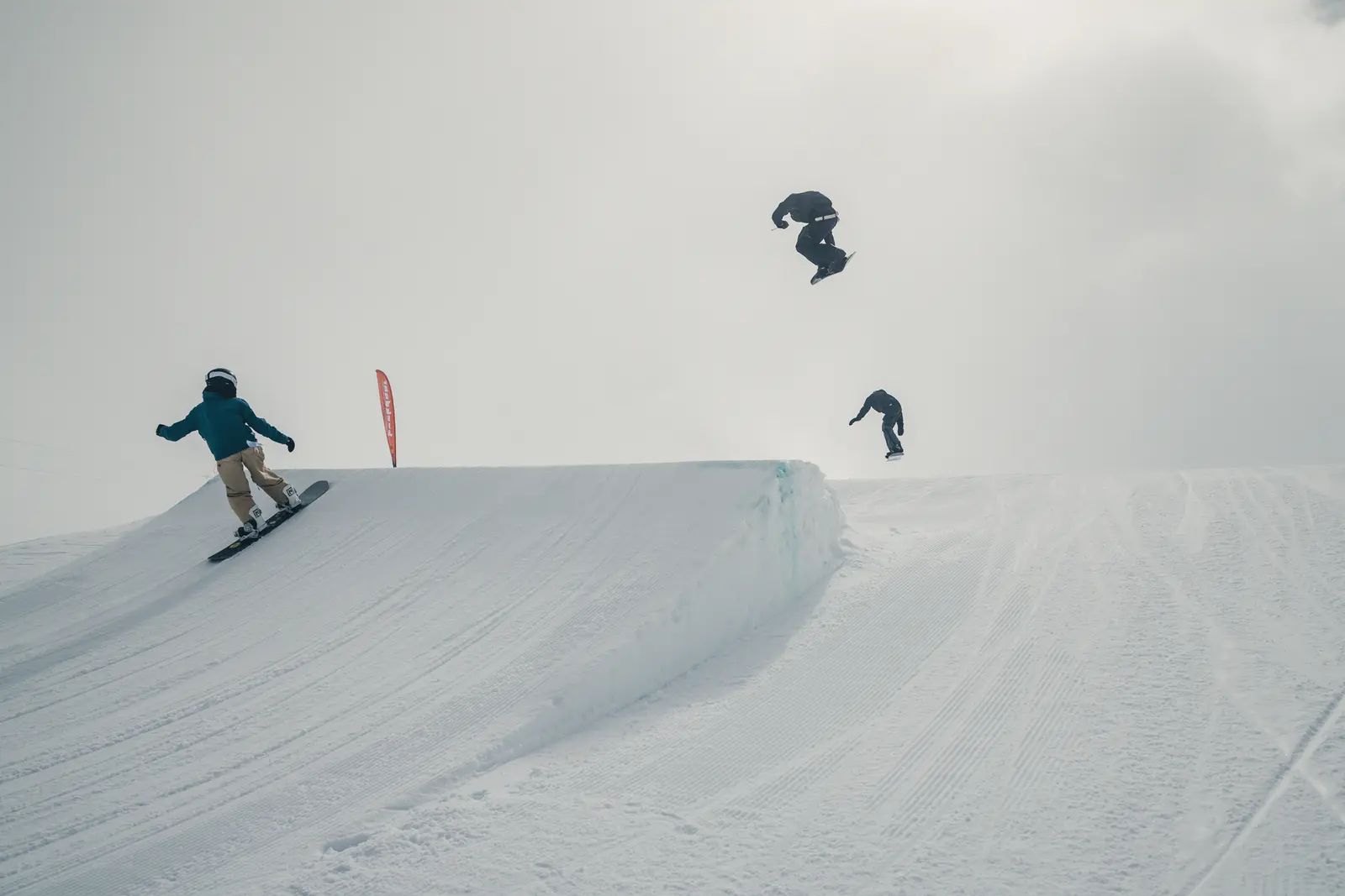 Session am Kicker mit der Backdoor-Crew